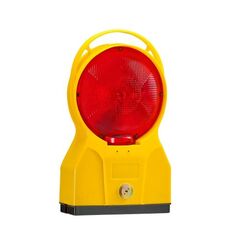  WEMAS Warnleuchten Warn- und Bakenleuchte-TL FUTURE rot einseitig, Gehäuse gelb, mit Halter 12451739